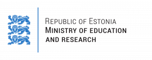 Estonian Ministry of Education and Research logo